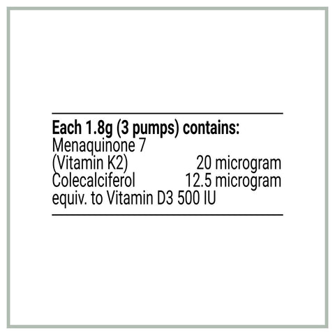 Liposomal Vitamin D3-K2