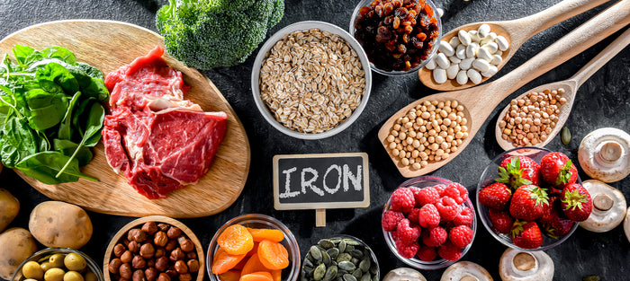 What are the 3 Stages of Iron Deficiency?