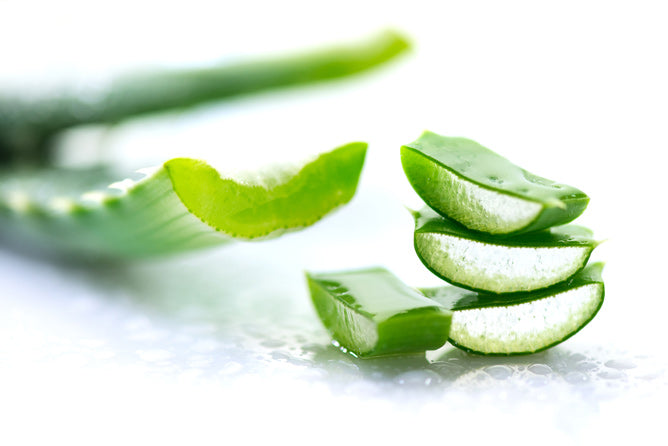 Our favorite skin product that you can also eat: aloe vera!