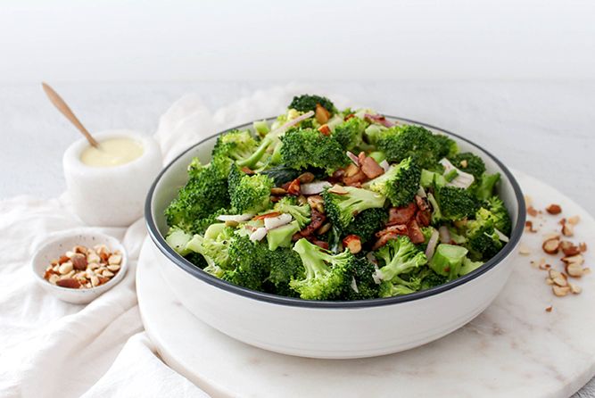 Crunchy Keto Broccoli Salad