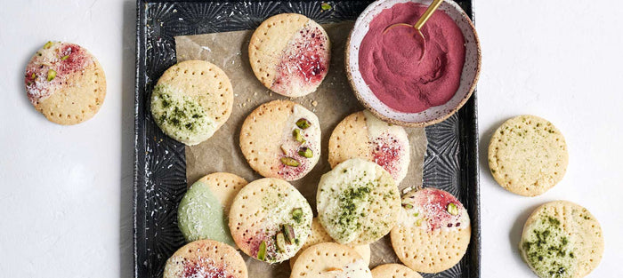 Festive Shortbread Cookies