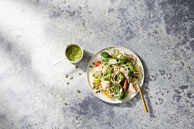 GREEN GODDESS ZUCCHINI PASTA