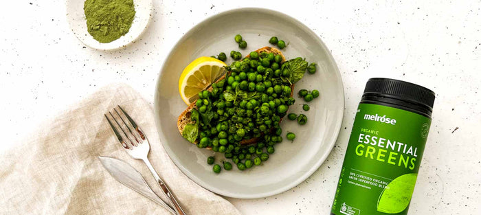 Green Pea Smash Toast