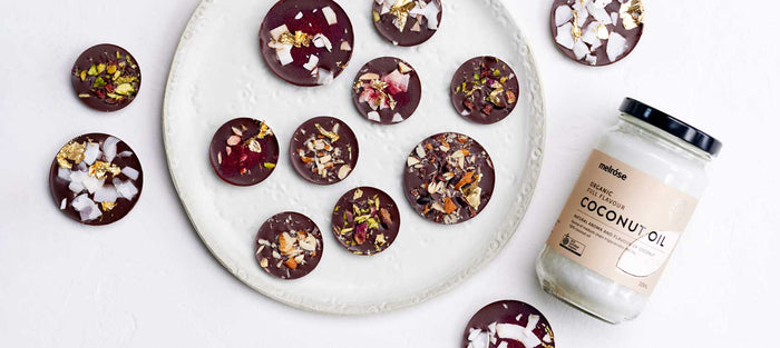 Homemade Festive Chocolate Coins