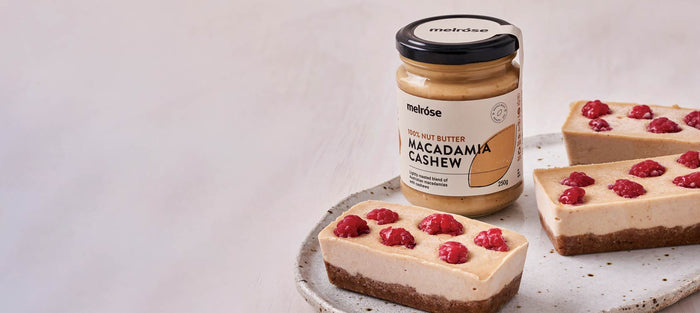 MACADAMIA CASHEW RAW RASPBERRY CHEESECAKES
