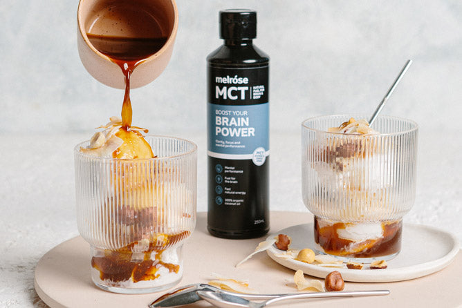MCT Affogato with Coconut Icecream