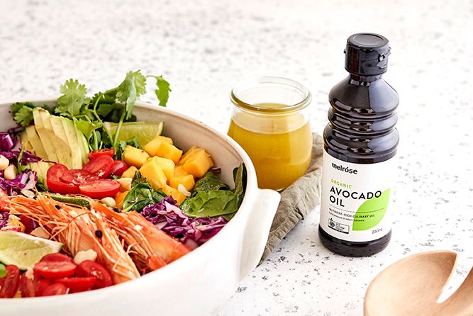 PRAWN, MANGO AND AVOCADO SALAD