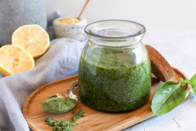 Super Green Pesto