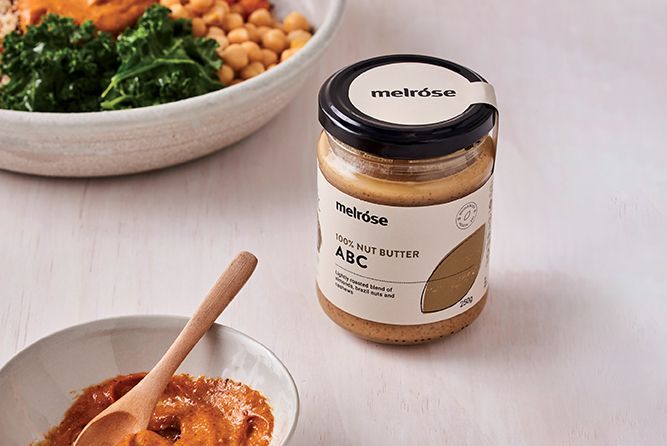 WINTER GOODNESS BOWL WITH SPICY NUT BUTTER