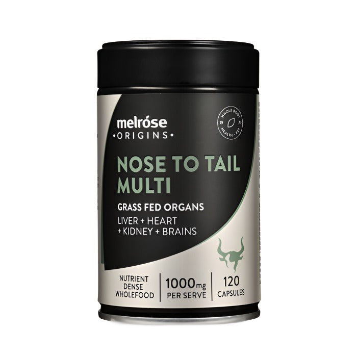 Nose To Tail Multi - Grass Fed Organ Capsules