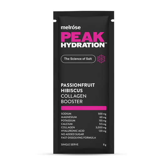 peak hydration - collagen - front