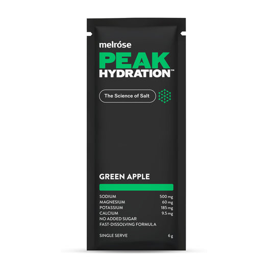 Peak hydration green apple