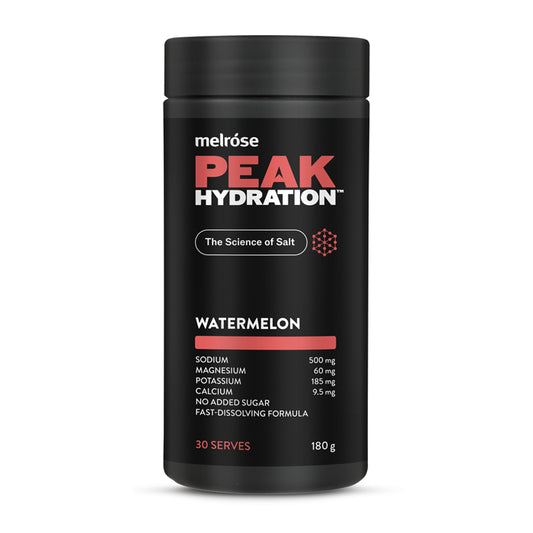 Peak hydration tub - watermelon - front