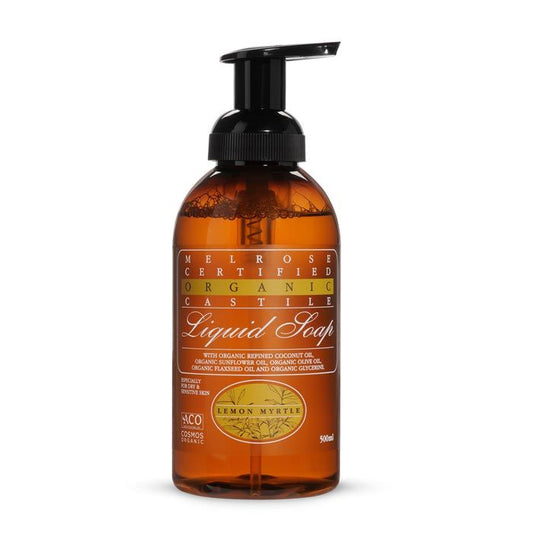 Castile Soap Lemon Myrtle Pump 500ml