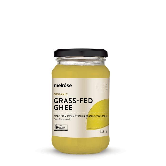 Organic Grass Fed Ghee 325mL