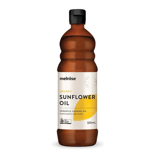 Organic Sunflower Cooking Oil 500mL